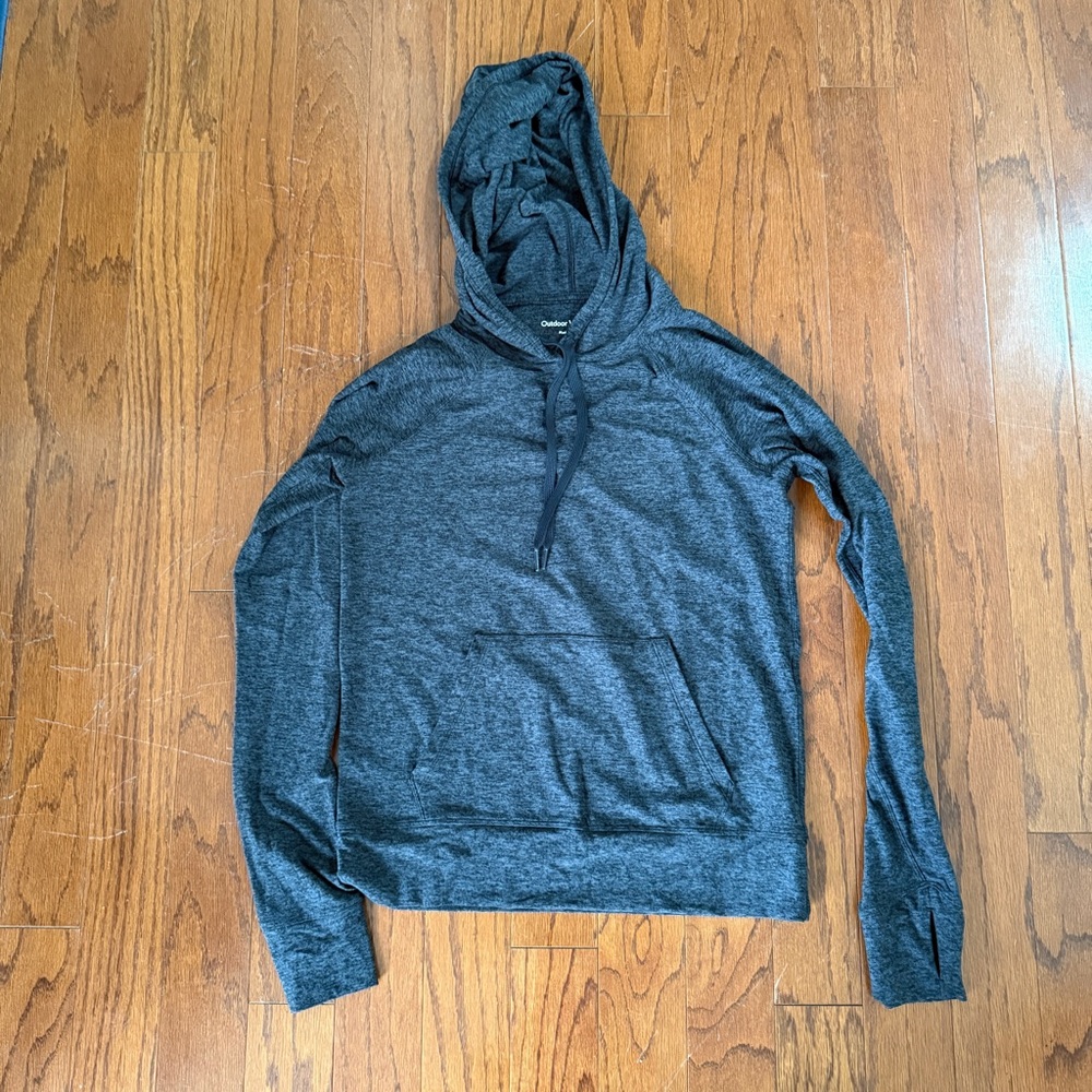 Outdoor Voices Charcoal Hoodie Sweater